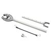 Adjustable Transom Saver 32-44 in Boat Transom Saver with Heavy-Duty Head