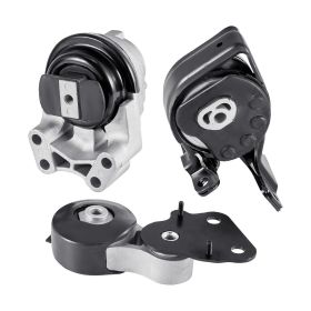 VEVOR Engine and Transmission Motor Mount Kit Replacement, Set of 3, Compatible with 2007â€“2014 Ford Edge 3.5L, Replace OE# A5342, A5431, A5605