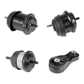 VEVOR Engine and Transmission Motor Mount Kit Replacement, Set of 4, Compatible with 2009â€“2017 Chevrolet Traverse 3.6L V6, Replace OE# A5548HY