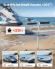 Sand Anchor, 18 in Stainless Steel Beach Anchor, Screw in Sand Boat Anchors with Spiral Blade, Shallow Water Boat Auger Anchors
