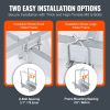 VEVOR Marine Trailer Assistant, 27.6' Flexibly Adjustable Bunk Guide-Ons, Pair of Durable Steel Support Poles, Robust Roller Guide
