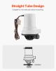 Livewell Pump for Boat, 12V 1600 GPH Straight Livewell Aerator Pump with Dual Inlet, ABA Housing & Detachable Motor Cartridge
