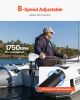 55lb 12V Thrust Electric Trolling Motor Saltwater Trolling Boat Engine for Kayak