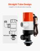 Livewell Pump for Boat 12V 1100GPH Livewell Aerator Pump Straight 2 Inlets