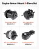 VEVOR Engine and Transmission Motor Mount Kit Replacement, Set of 4, Compatible with 2009â€“2017 Chevrolet Traverse 3.6L V6, Replace OE# A5548HY