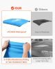 4 Bow Boat Bimini Tops, 600D Polyester Canopy, Waterproof & Sun Protection Boat Awning Canopy with Storage Bag, Bimini Top Replacement