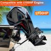 28-40In Adjustable Boat Transom Saver Transom Protector for Outboard Motor Shock Absorbing Boat Motor Support for Securing Engines Rollers Trailer Mou