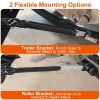 28-40In Adjustable Boat Transom Saver Transom Protector for Outboard Motor Shock Absorbing Boat Motor Support for Securing Engines Rollers Trailer Mou