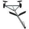 Boat Trailer Silver 118.90 x 42.13 x 16.54 in Steel