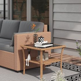Side Table (Option: Sand-520x90x530 mm)